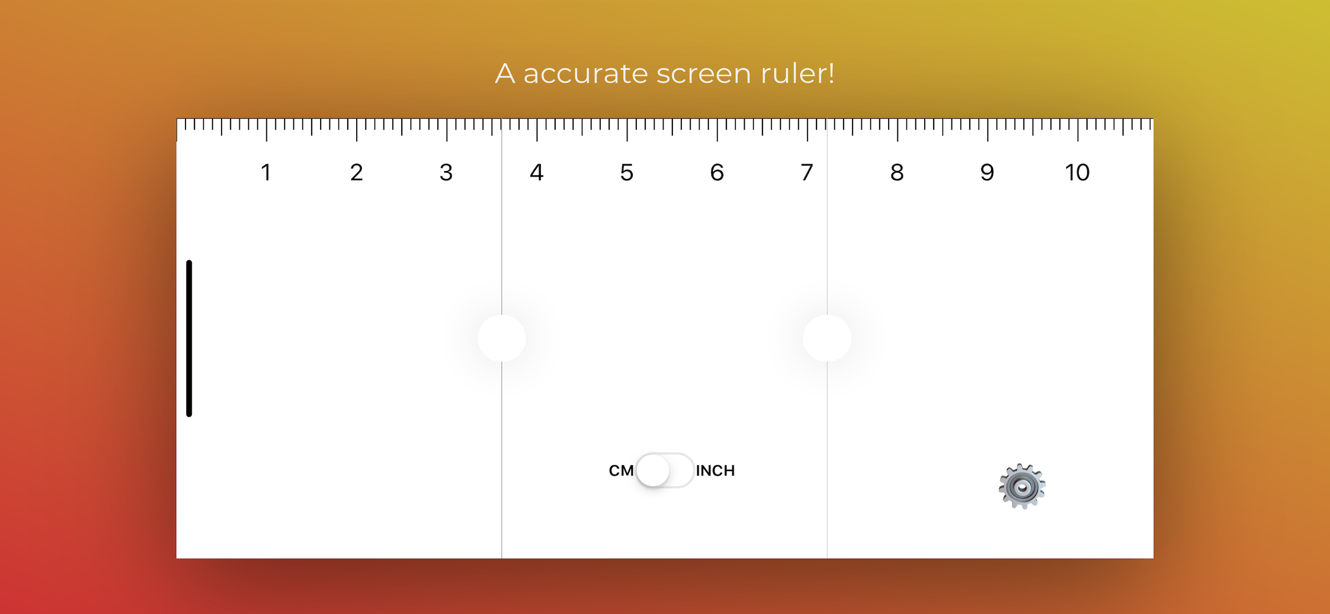 Screen Ruler app screenshot